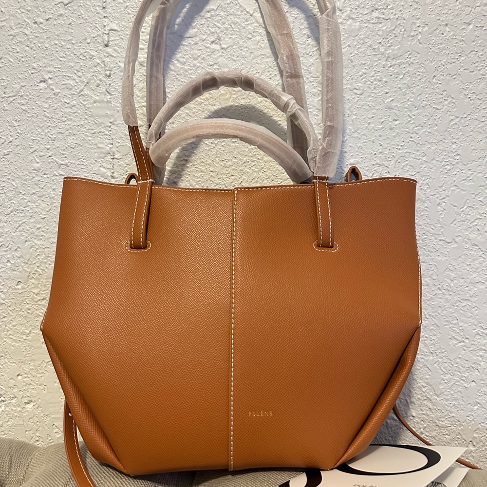 Polene Cyme mini Camel color